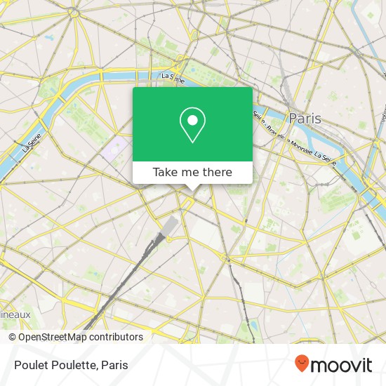 Poulet Poulette map