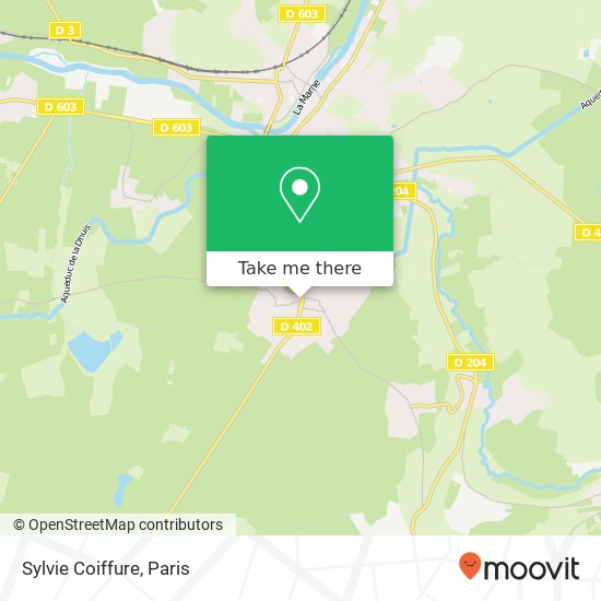 Sylvie Coiffure map