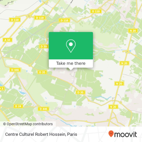 Centre Culturel Robert Hossein map