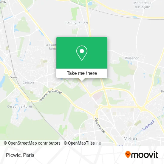 Picwic map