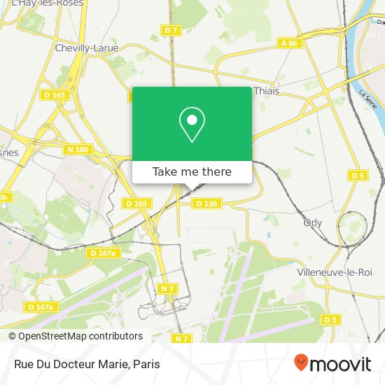 Rue Du Docteur Marie map