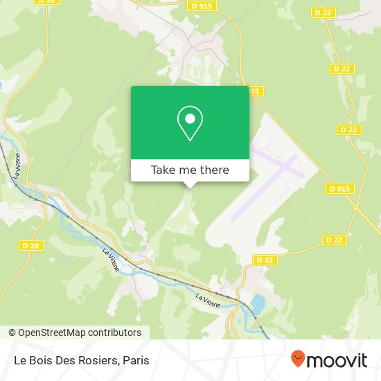 Le Bois Des Rosiers map