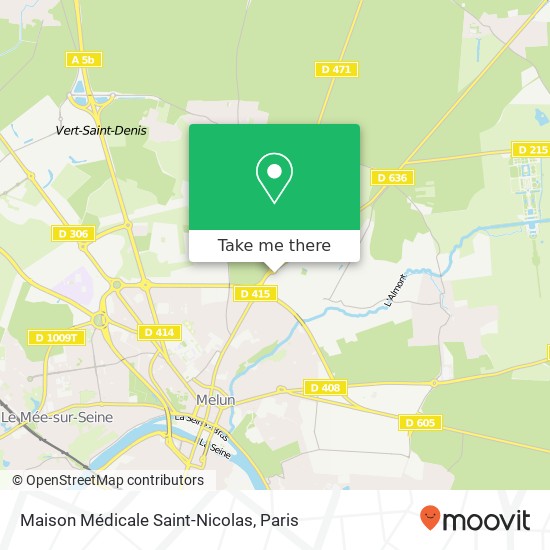 Maison Médicale Saint-Nicolas map