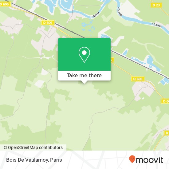 Bois De Vaulamoy map