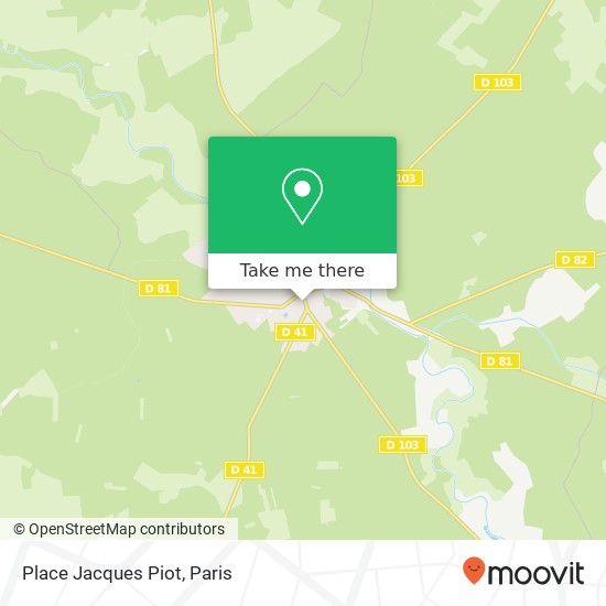 Place Jacques Piot map