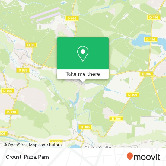 Crousti Pizza map