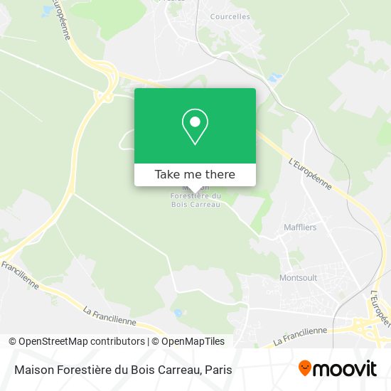 Maison Forestière du Bois Carreau map