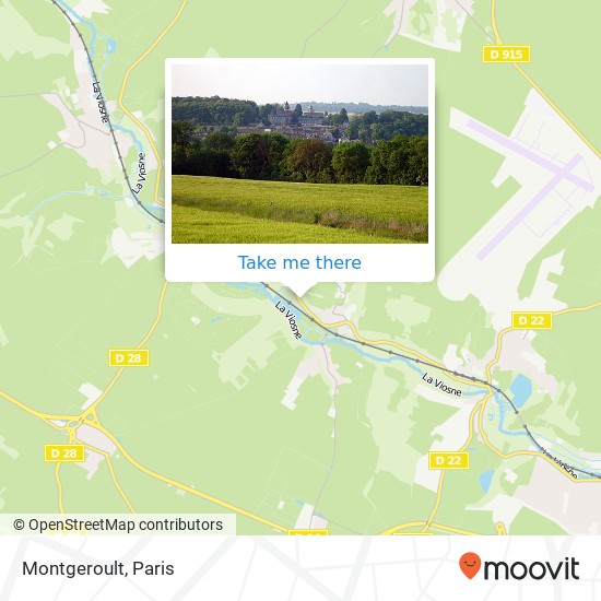 Montgeroult map