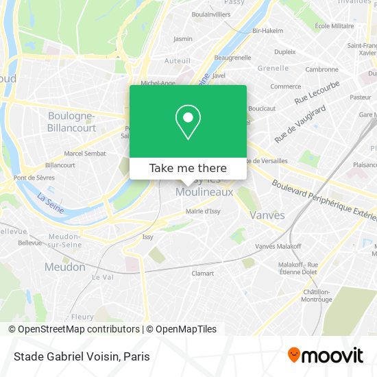 Stade Gabriel Voisin map