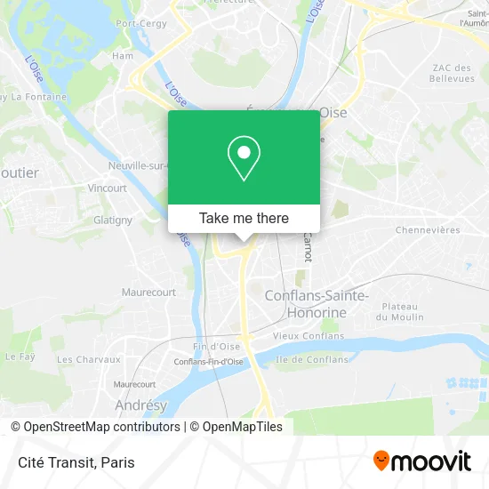 Cité Transit map