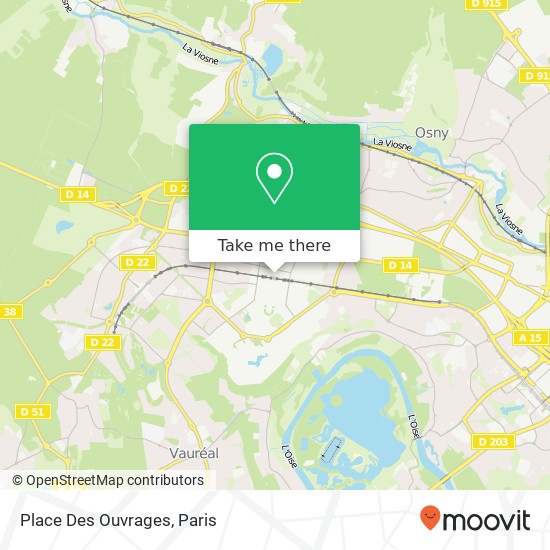 Place Des Ouvrages map