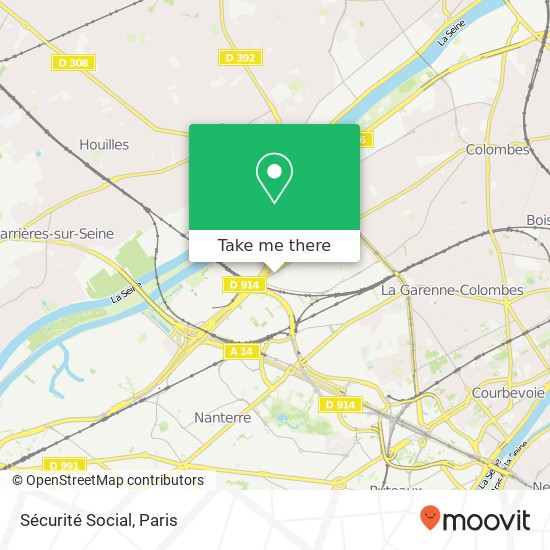 Sécurité Social map