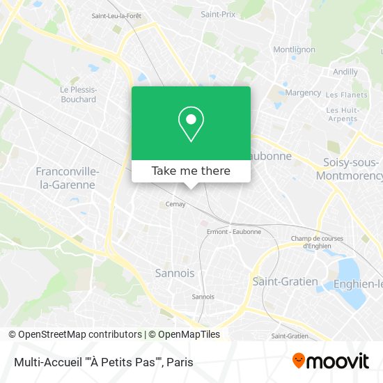 Multi-Accueil ""À Petits Pas"" map