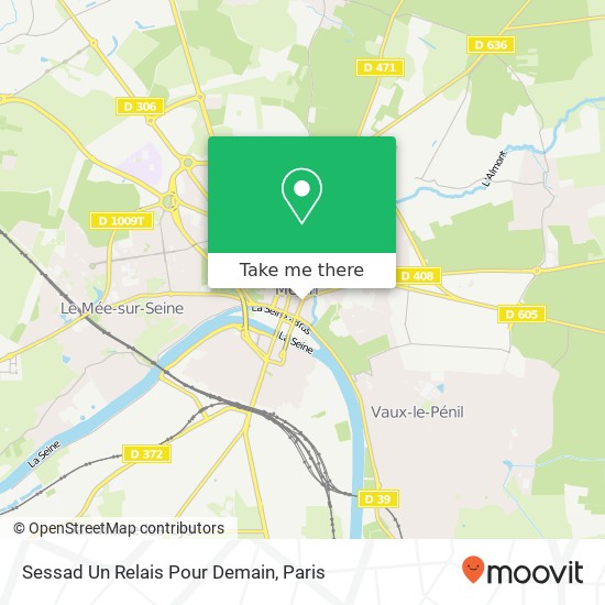 Sessad Un Relais Pour Demain map