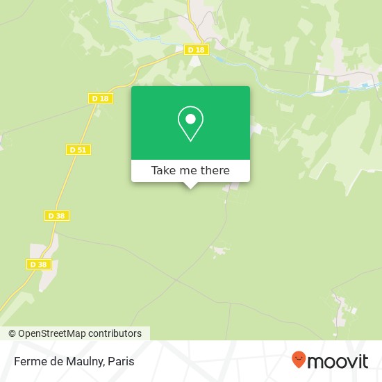 Ferme de Maulny map