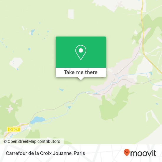 Carrefour de la Croix Jouanne map