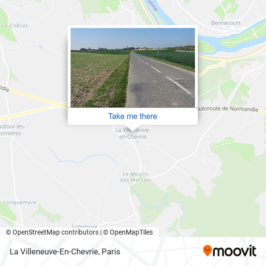 La Villeneuve-En-Chevrie map