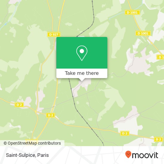 Saint-Sulpice map