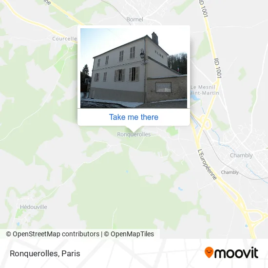 Ronquerolles map
