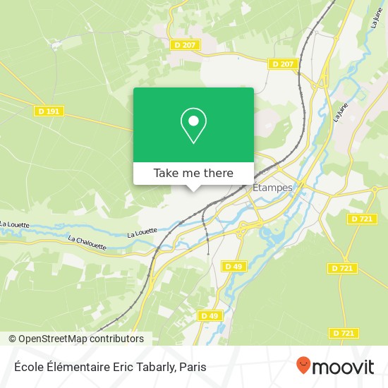 École Élémentaire Eric Tabarly map