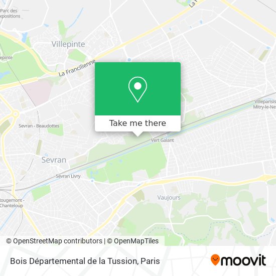 Bois Départemental de la Tussion map