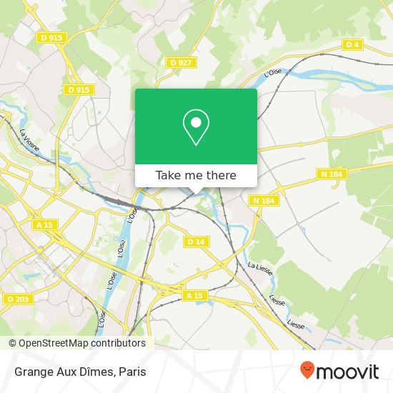 Grange Aux Dîmes map