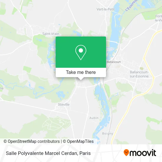 Salle Polyvalente Marcel Cerdan map