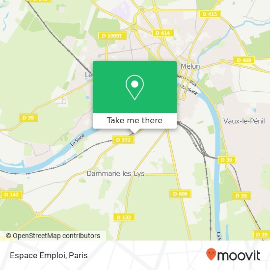 Espace Emploi map