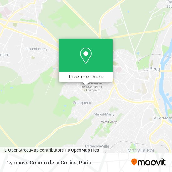 Gymnase Cosom de la Colline map