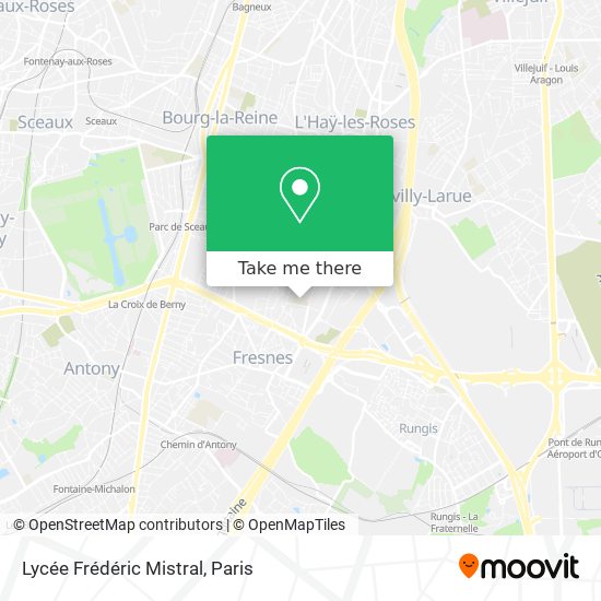 Lycée Frédéric Mistral map