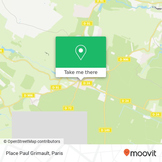 Place Paul Grimault map