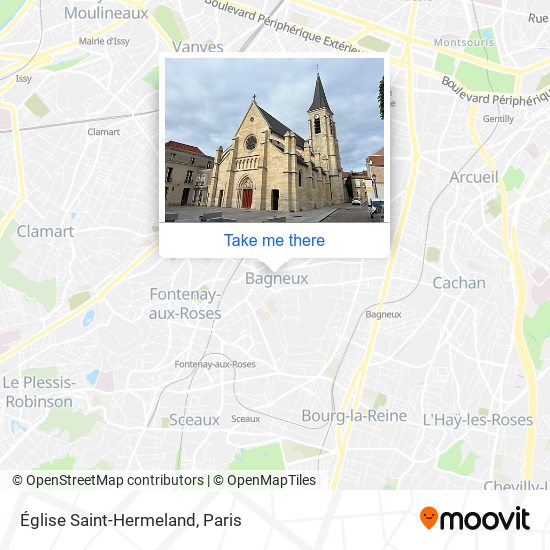 Église Saint-Hermeland map