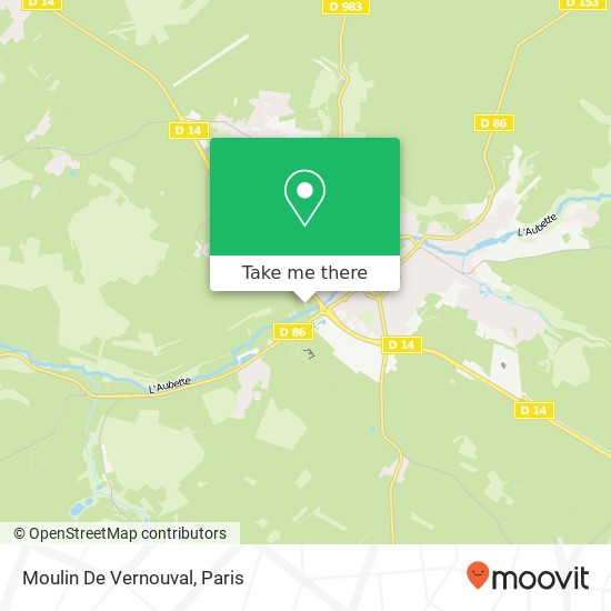 Moulin De Vernouval map