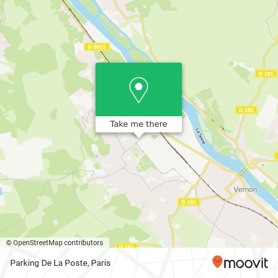 Mapa Parking De La Poste