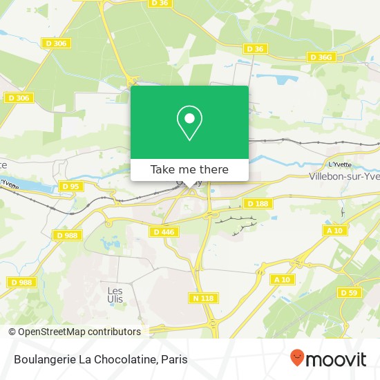 Mapa Boulangerie La Chocolatine