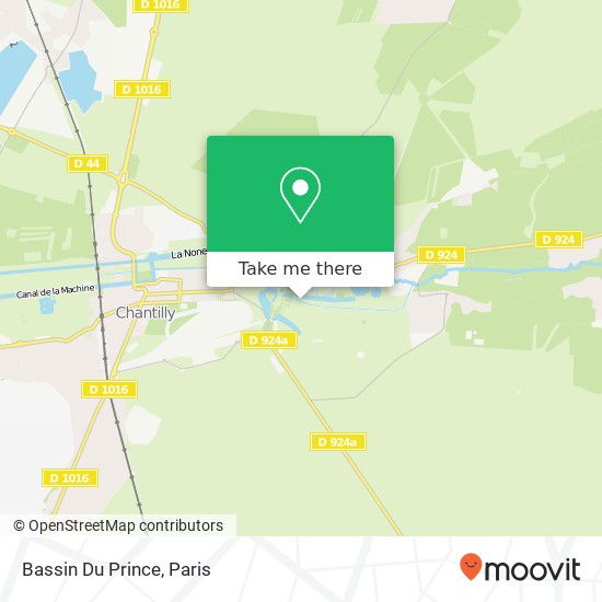 Bassin Du Prince map