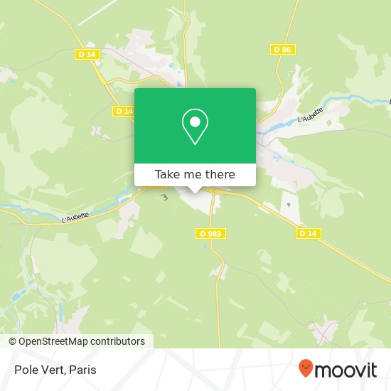 Pole Vert map