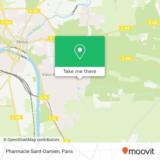 Pharmacie Saint-Damien map