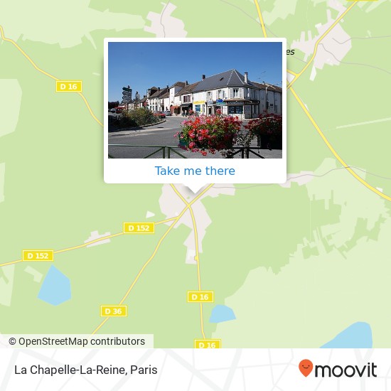 Mapa La Chapelle-La-Reine