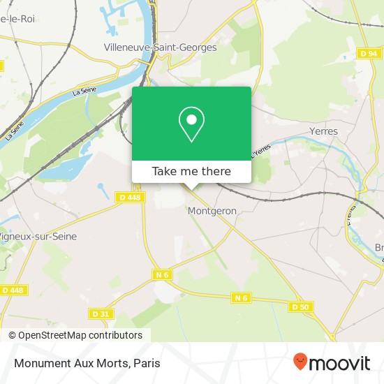 Monument Aux Morts map