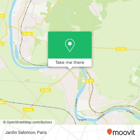 Mapa Jardin Salomon