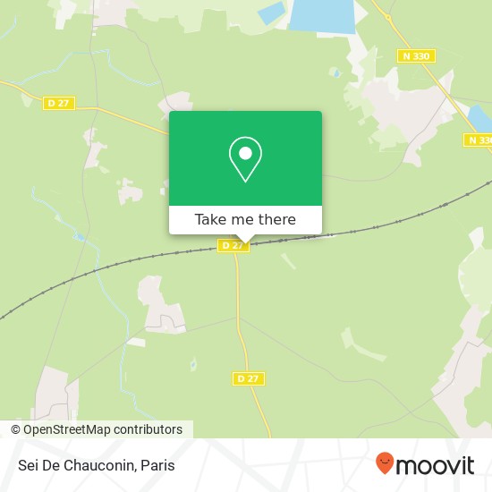 Sei De Chauconin map