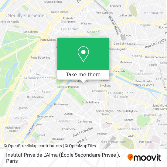 Institut Privé de L'Alma (École Secondaire Privée ) map