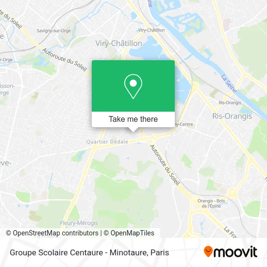 Groupe Scolaire Centaure - Minotaure map