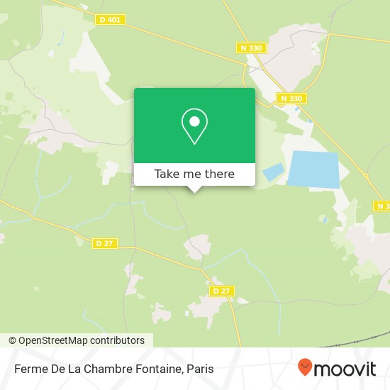Mapa Ferme De La Chambre Fontaine