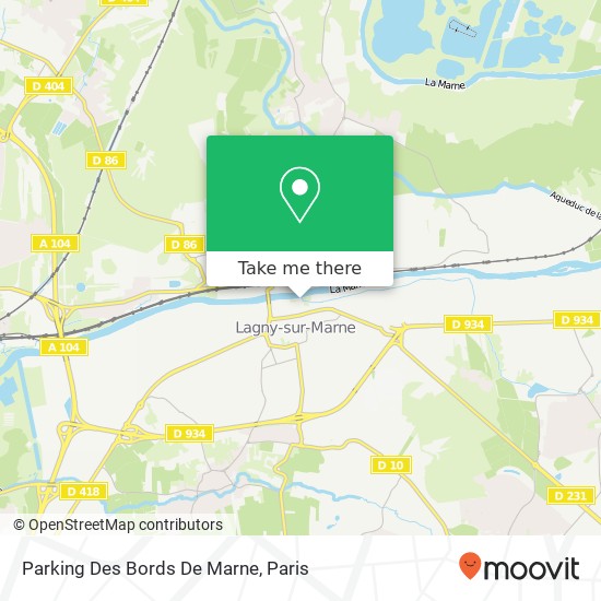 Parking Des Bords De Marne map