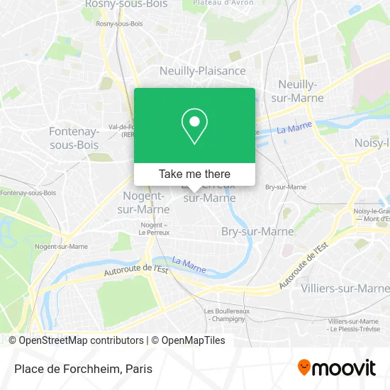 Place de Forchheim map
