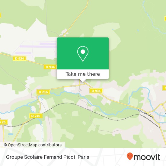Groupe Scolaire Fernand Picot map