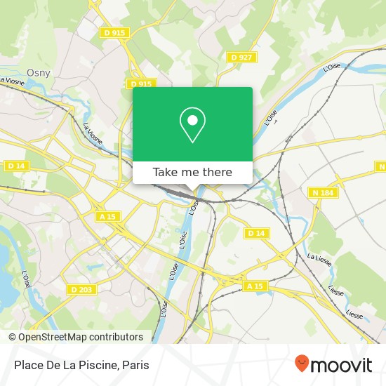Place De La Piscine map