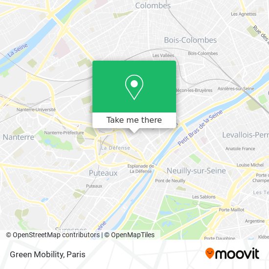 Mapa Green Mobility